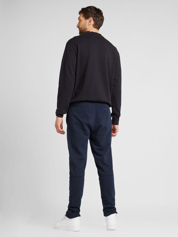 BOSS Tapered Trousers 'Sestart' in Blue