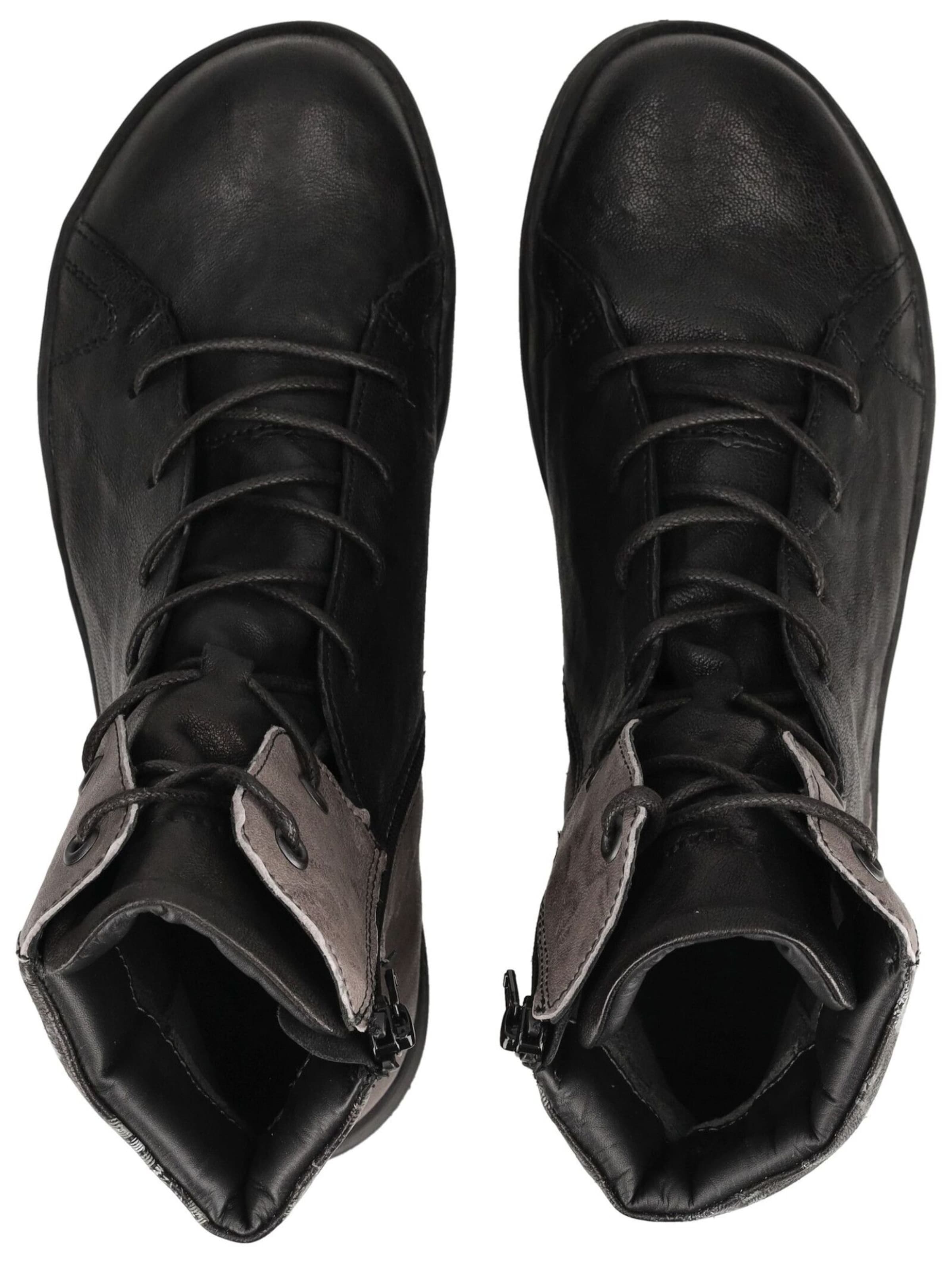 Bottines à lacets THINK! en noir