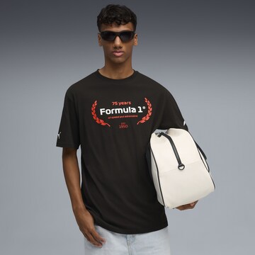 PUMA T-Shirt 'F1® Essentials' in Schwarz: Vorderseite