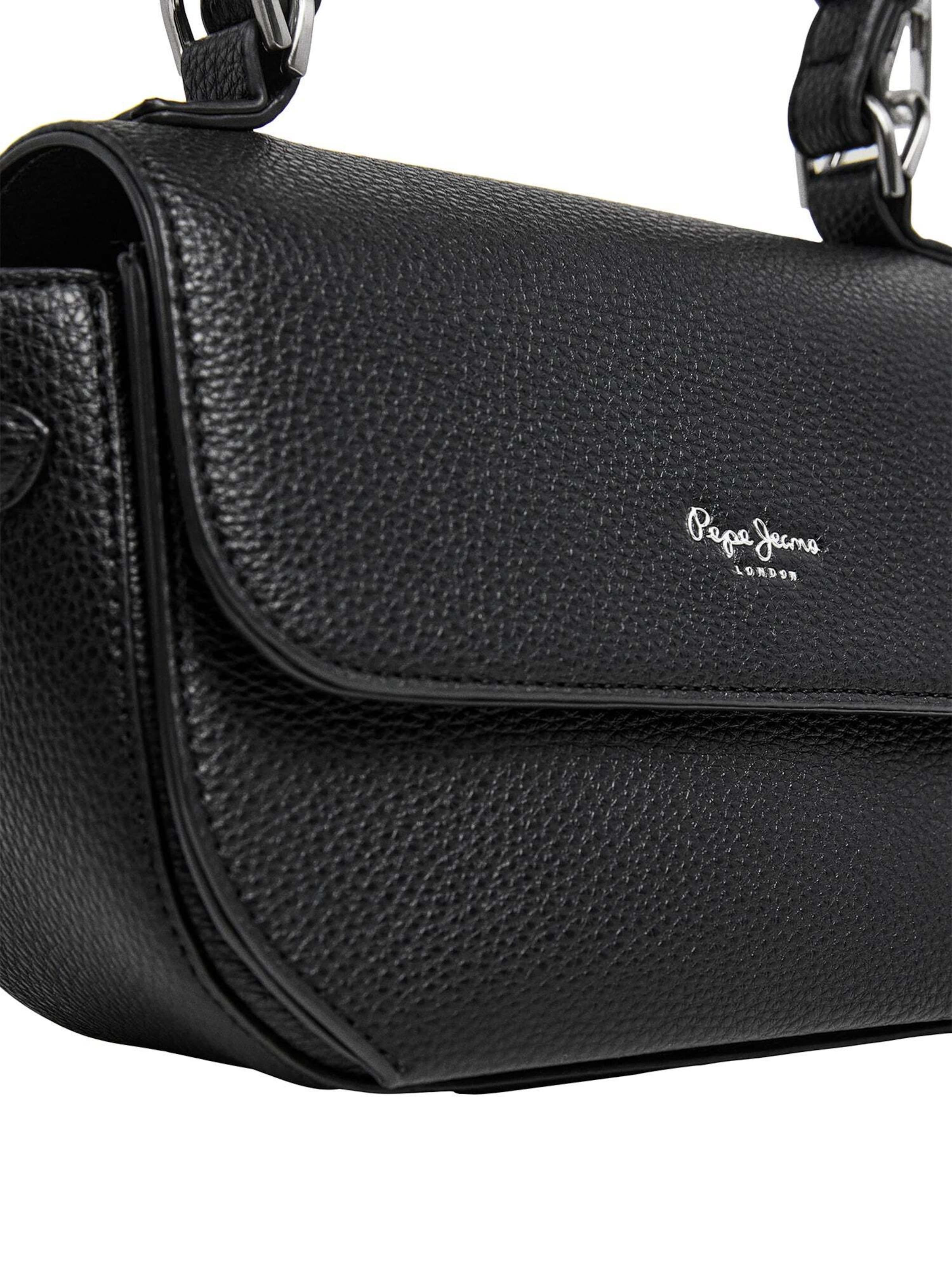 Pepe Jeans Handbag 'Ambra Script' in Black