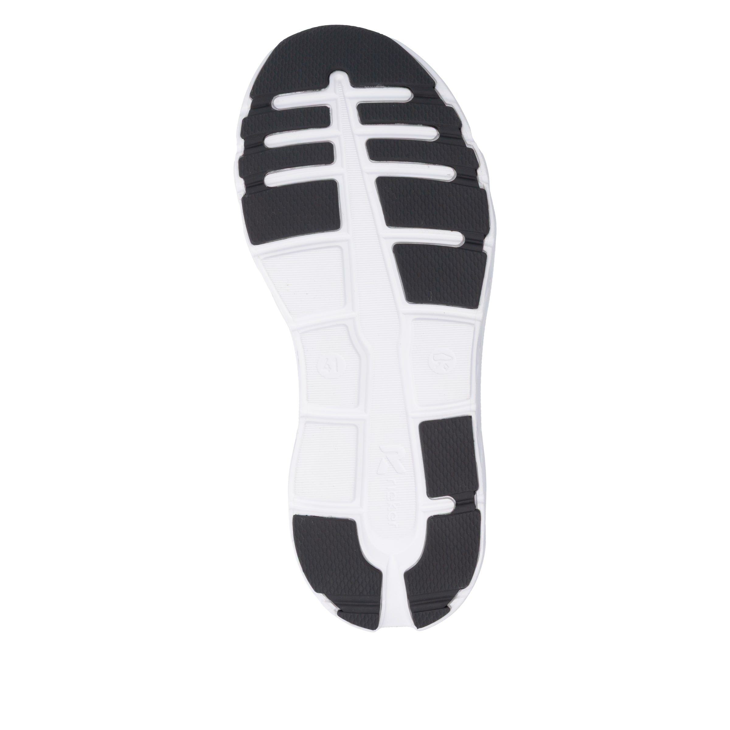 Rieker Sport Sneakers laag 'U3505' in Zwart