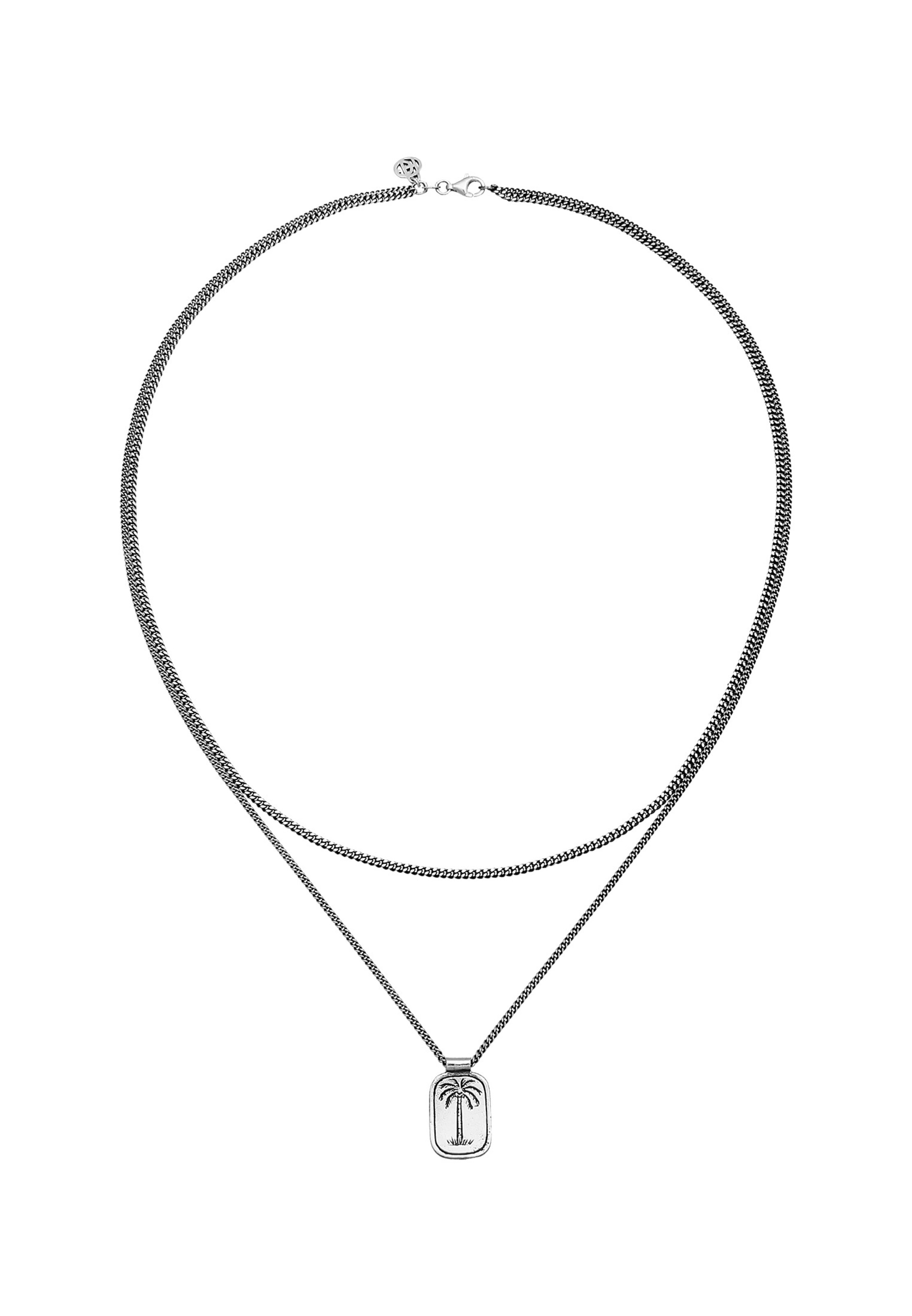 Haze&Glory Kette 'Coconut Society' in Silber: Vorderseite