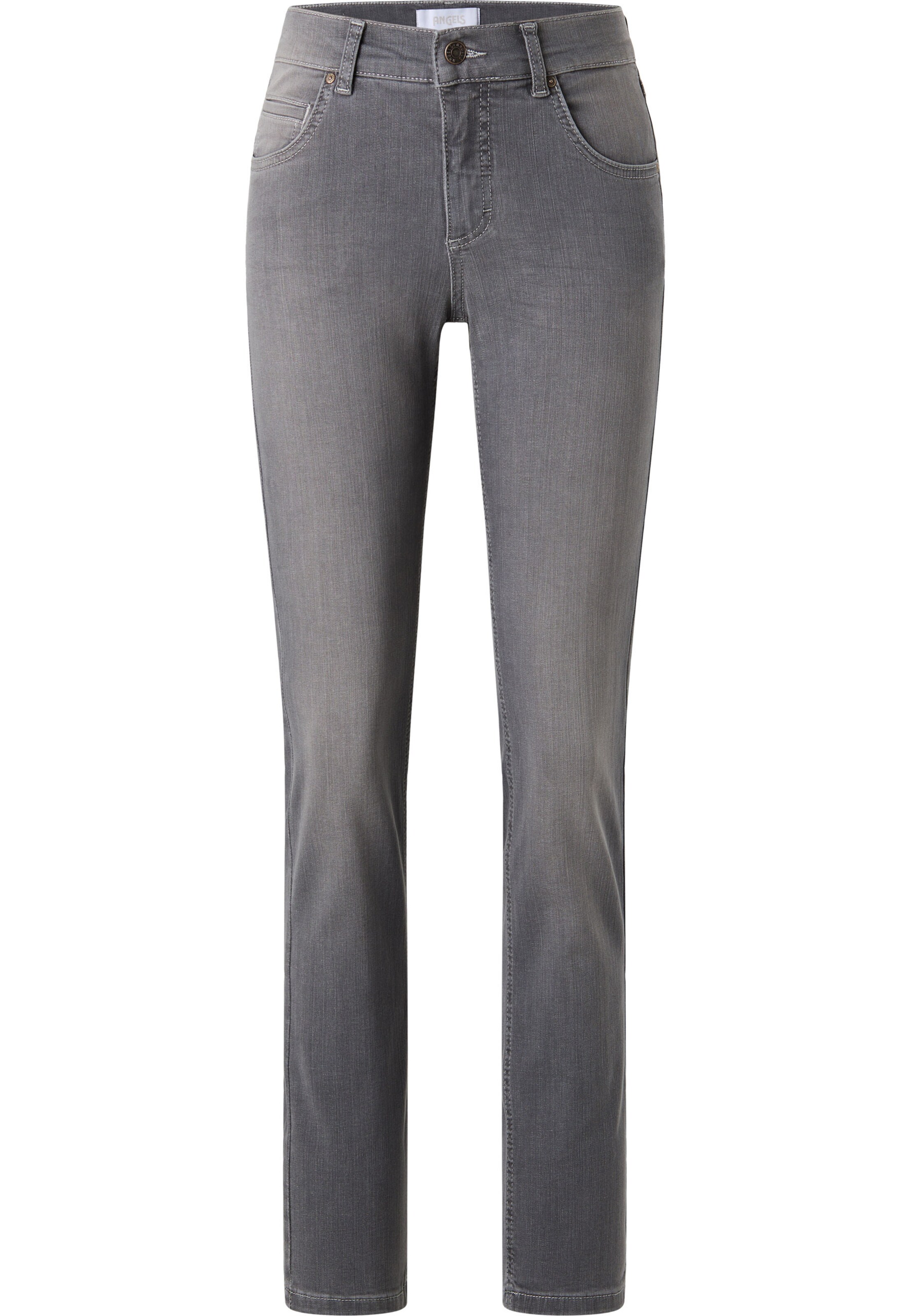 Jean 'Cici' Angels en gris : devant
