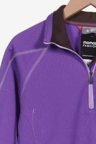 SALOMON Sweatshirt & Zip-Up Hoodie in M in Purple