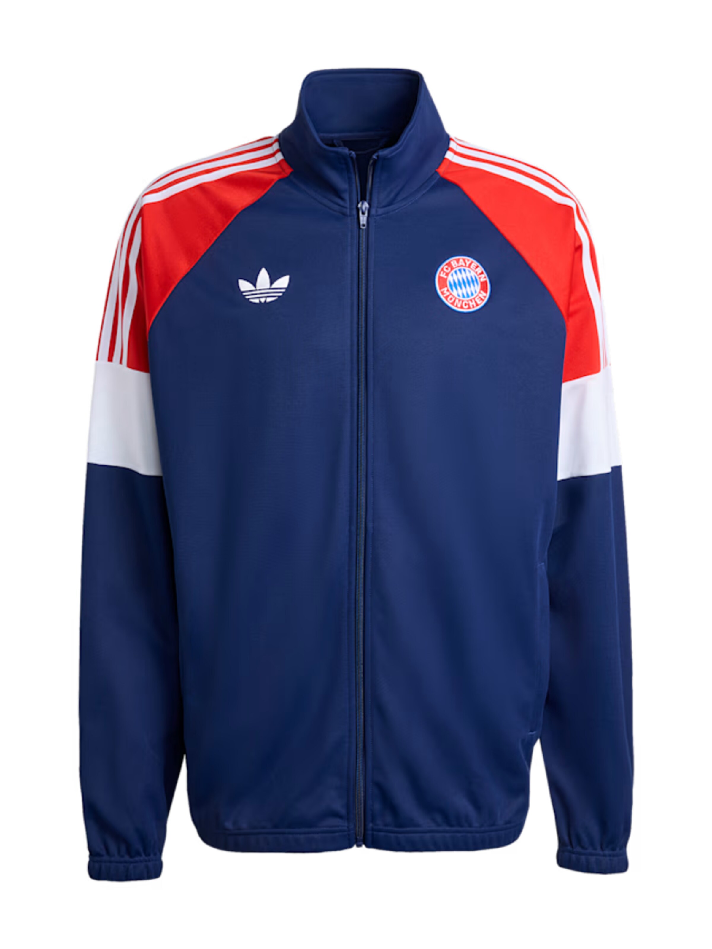 ADIDAS ORIGINALS Trainingsjacke LFSTLR in blau / rot, Produktansicht