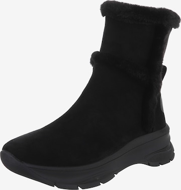 Ital-Design Stiefelette in Schwarz: Vorderseite