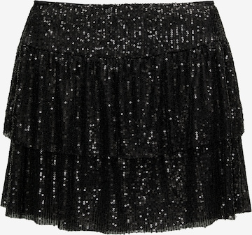 Pull&BearSuknja - crna boja: prednji dio