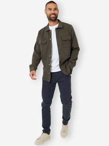 Threadbare Hemdjacke 'Relay' in Grün