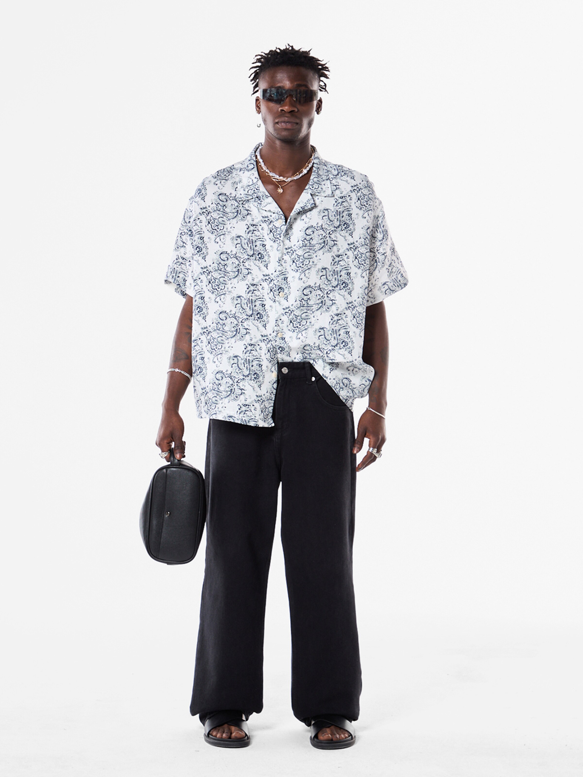 VAMOS CLO Comfort Fit Πουκάμισο σε λευκό