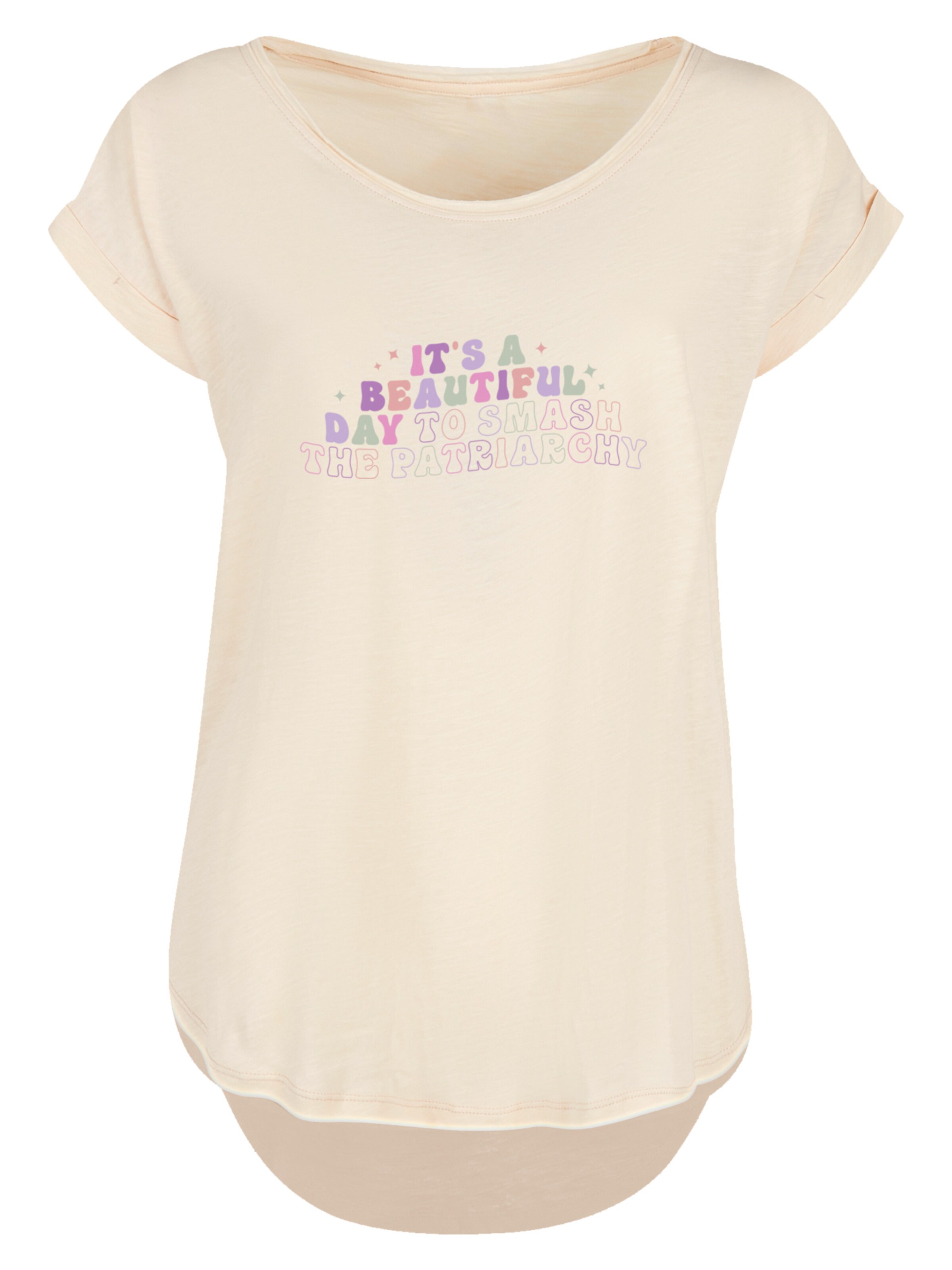 F4NT4STIC Shirt in Beige: front