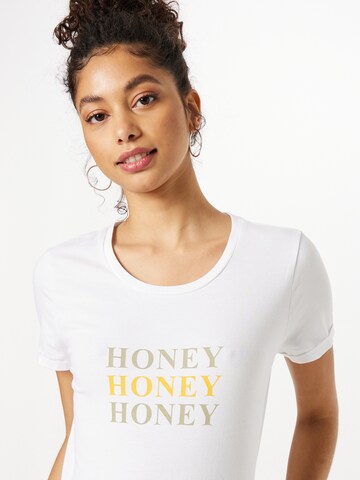 T-shirt MORE & MORE en blanc