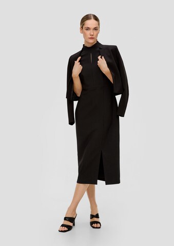 s.Oliver BLACK LABEL Kleid in Schwarz