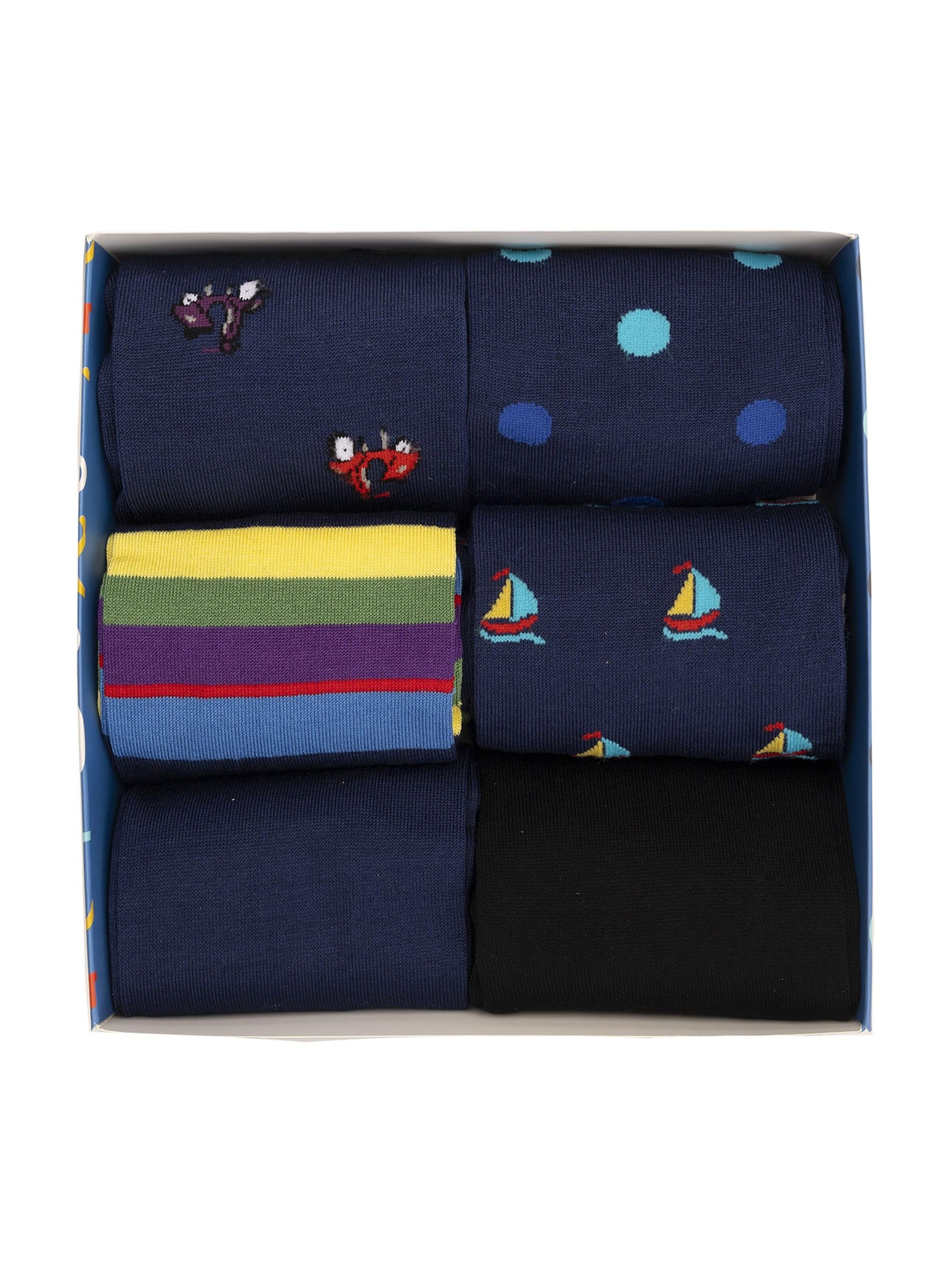 Ciocca Knee High Socks in Mixed colors