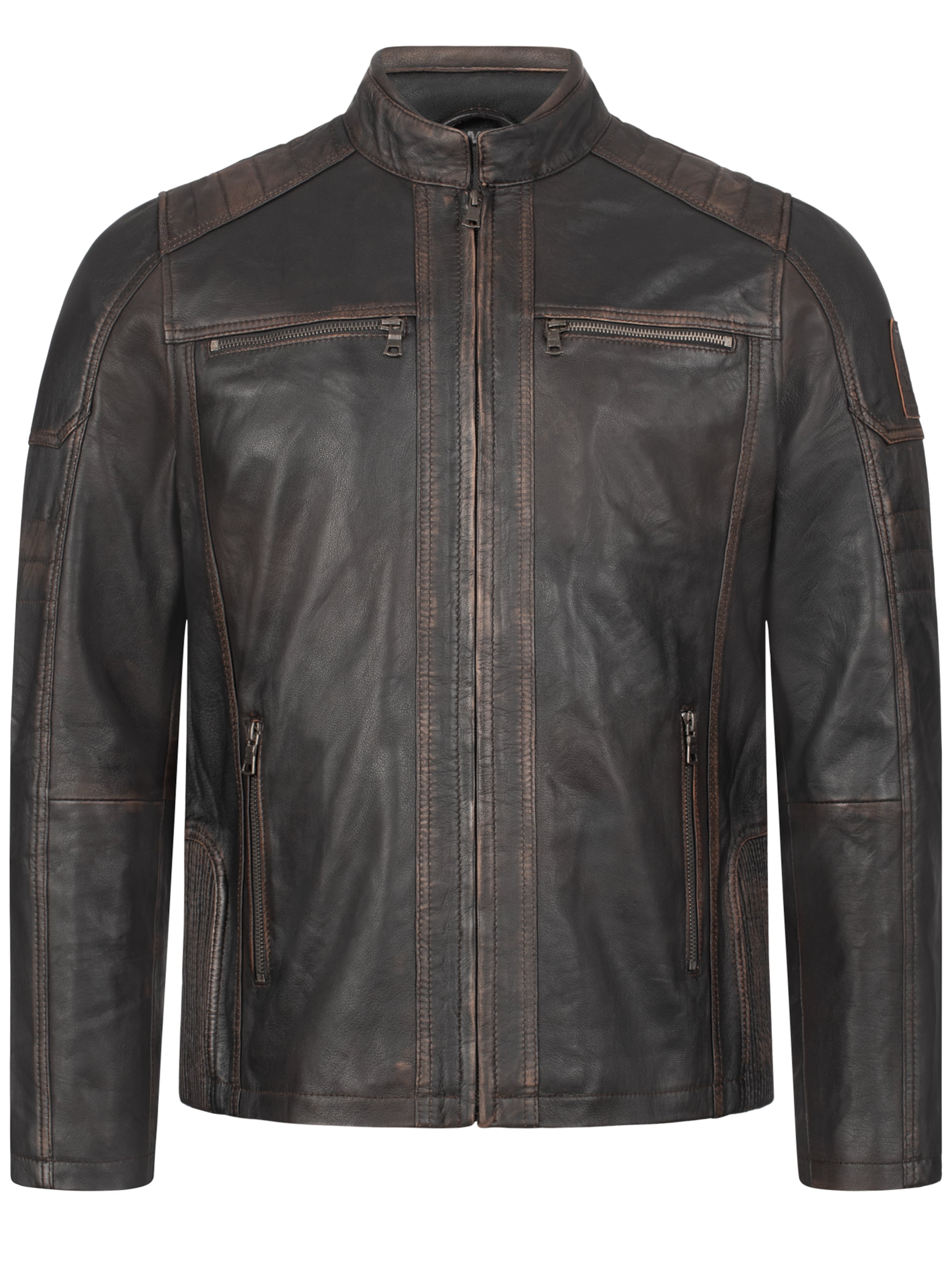 Rock Creek Between-season jacket in Brown: front