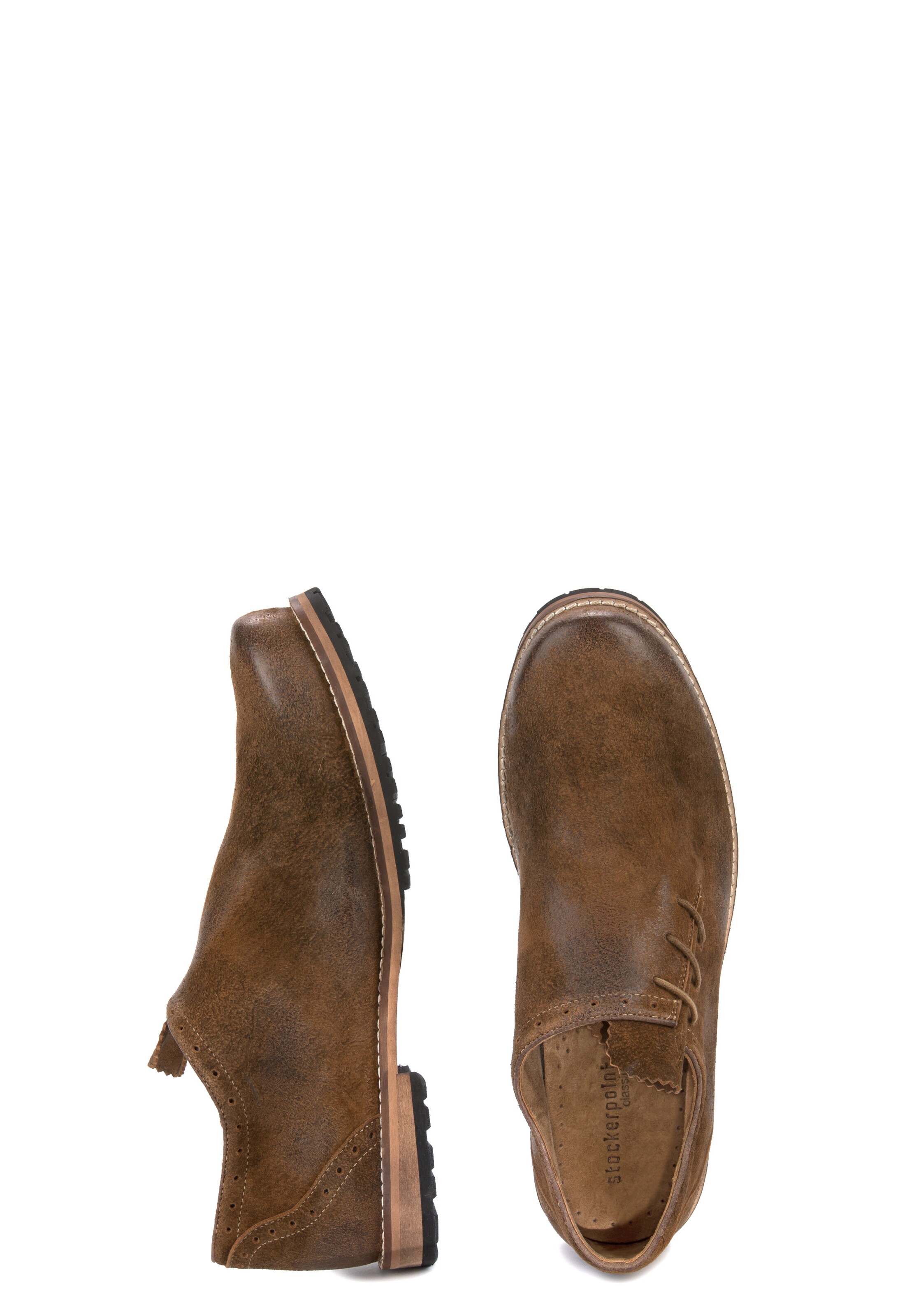 STOCKERPOINT Trachtenschuh 'Granada' in Braun