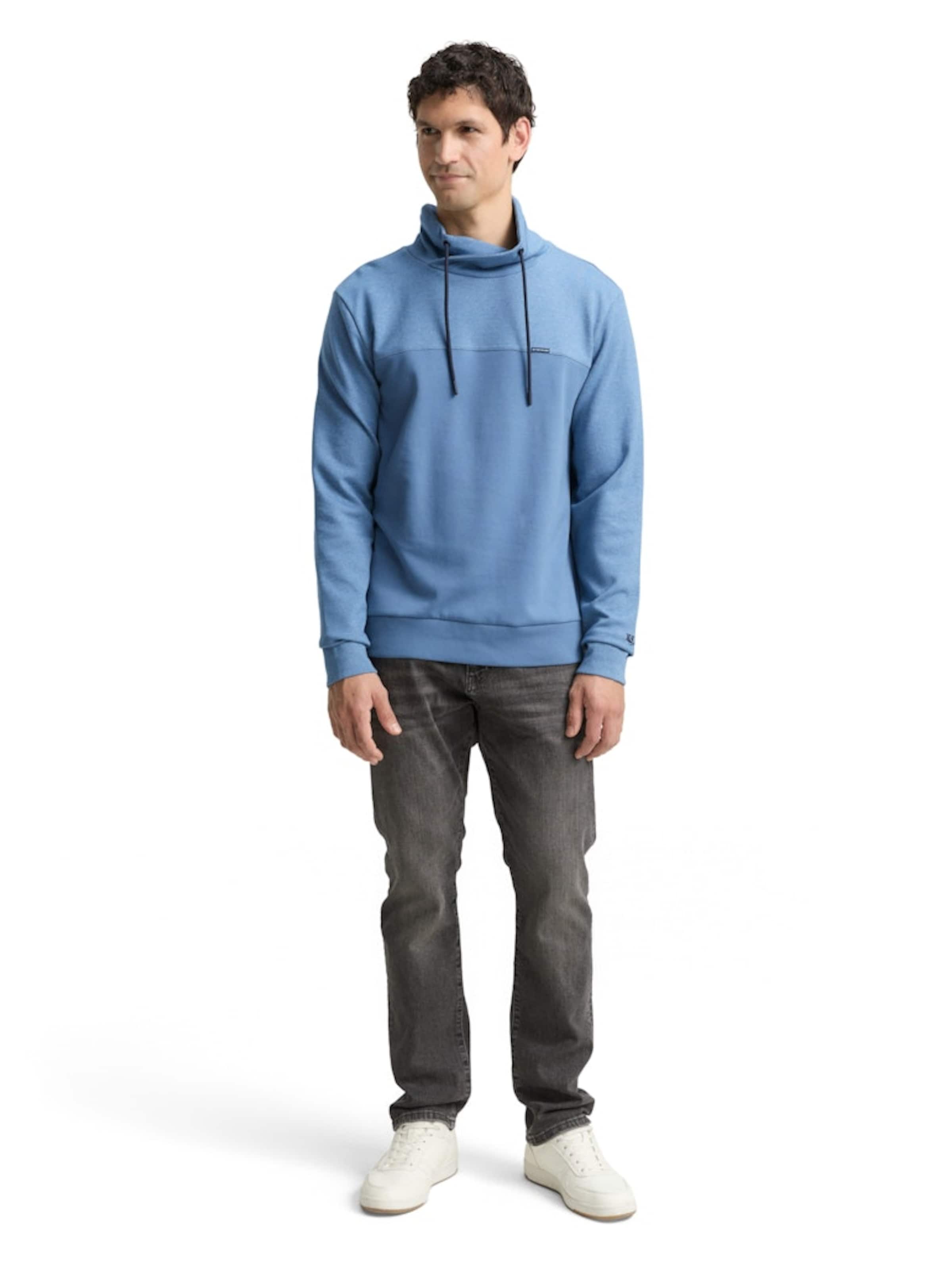TOM TAILOR Sweatshirt in Blue