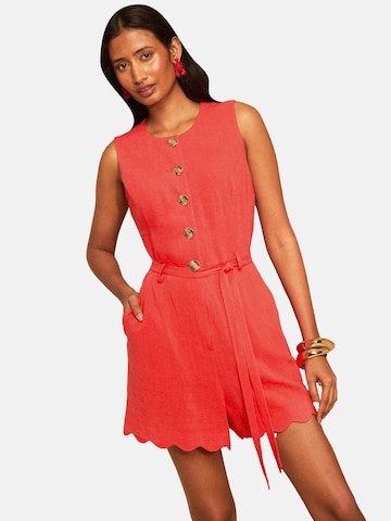 love & roses Jumpsuit in Red: front