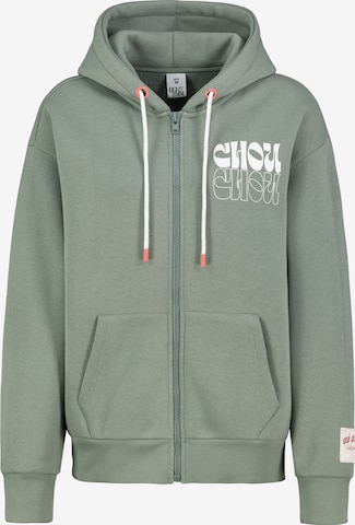 Eight2Nine Sweatvest in Groen: voorkant