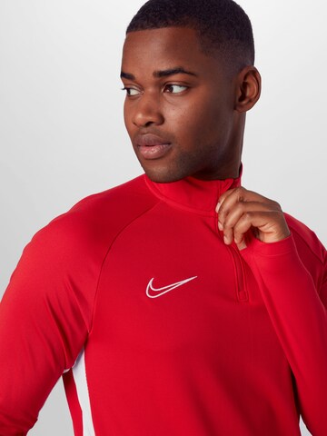 raudona NIKE Sportiniai marškinėliai