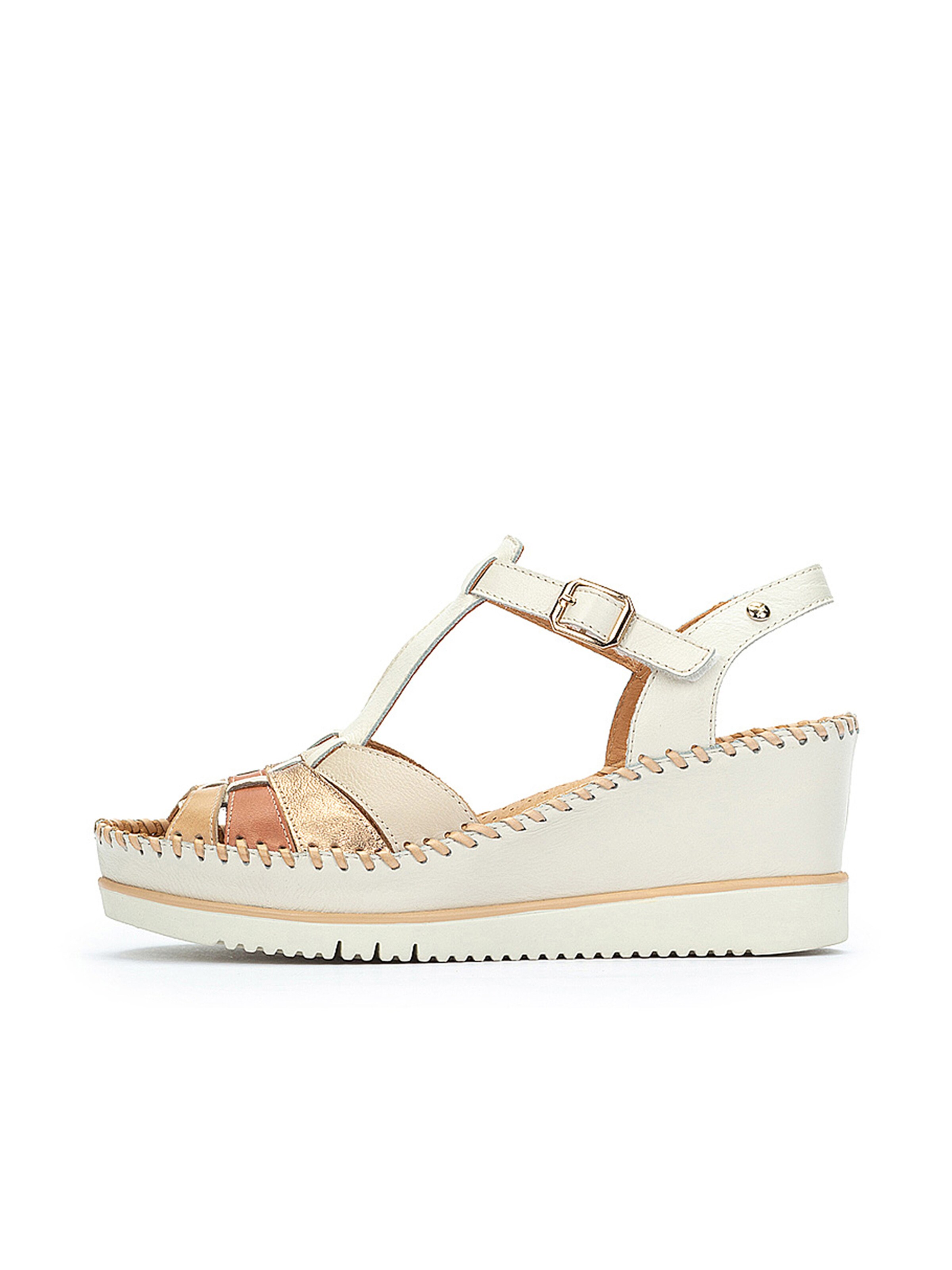 PIKOLINOS - Sandália 'Aguadulce' em branco: frente