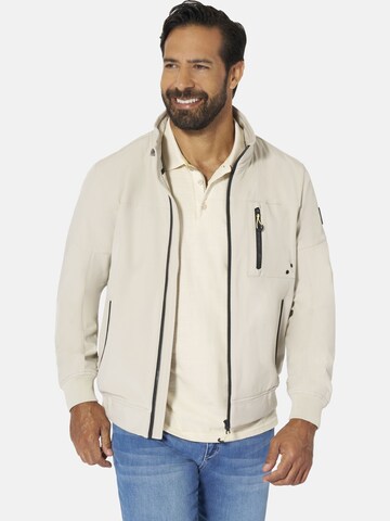 Jan Vanderstorm Between-Season Jacket 'Reik' in White: front