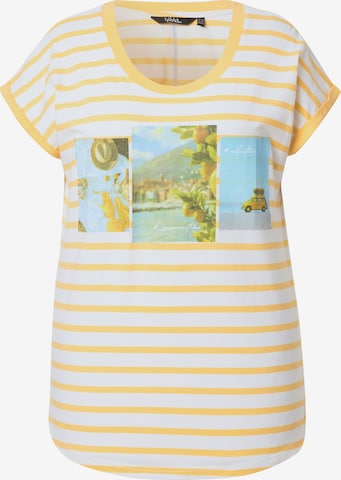 Ulla Popken T-Shirt in Weiß: Vorderseite