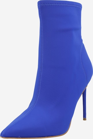 STEVE MADDEN Enkellaarsjes 'Vanya' in Blauw: voorkant