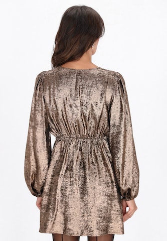 faina Cocktail dress in Bronze