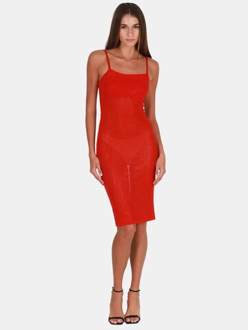 OW Collection Φόρεμα 'SCARLETT' σε κόκκινο