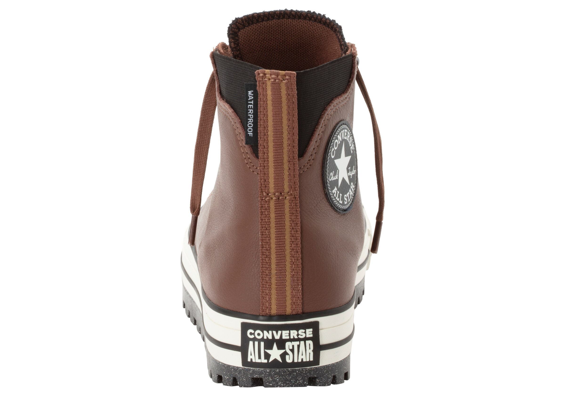 CONVERSE High-Top Sneakers in Brown