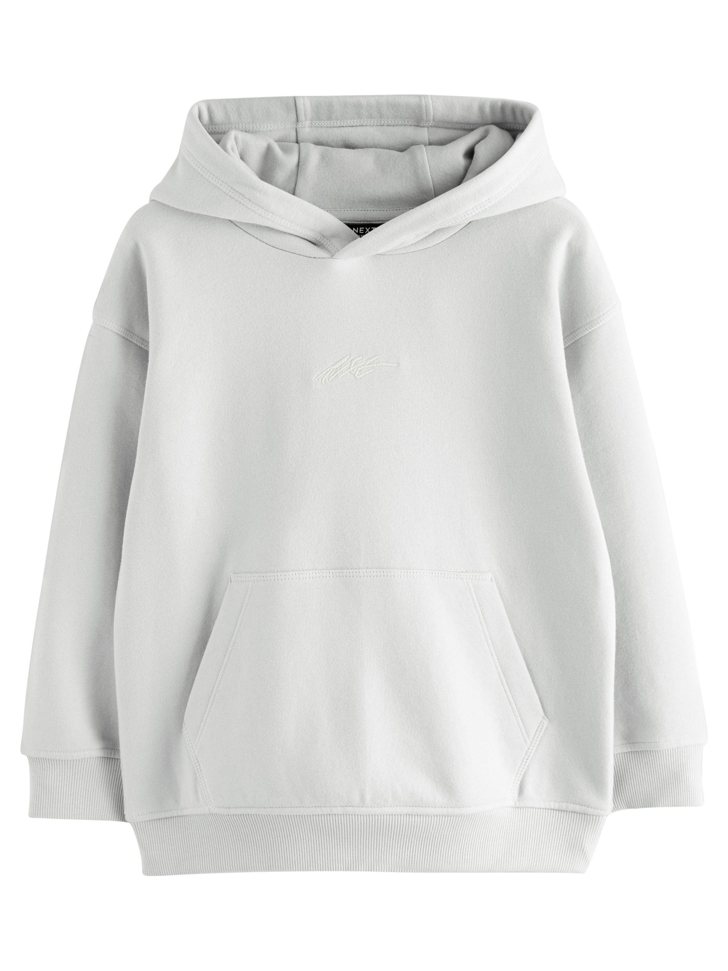 Next Mikina – šedá: přední strana