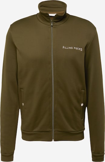 Filling Pieces Sweat jacket in Green / White, Item view