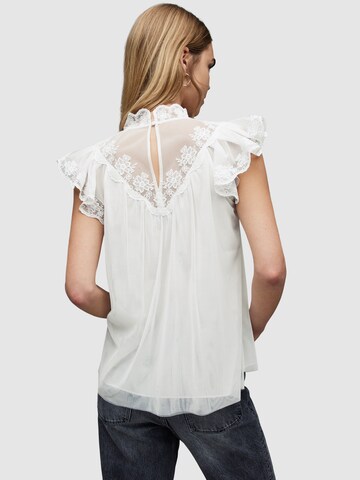 AllSaints Блуза 'AZURA' в бяло