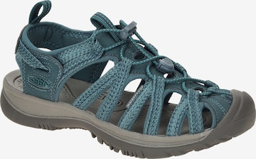 KEEN - Sandália 'Whisper' em azul: frente