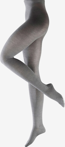 FALKE Hlačne nogavice | siva barva: sprednja stran