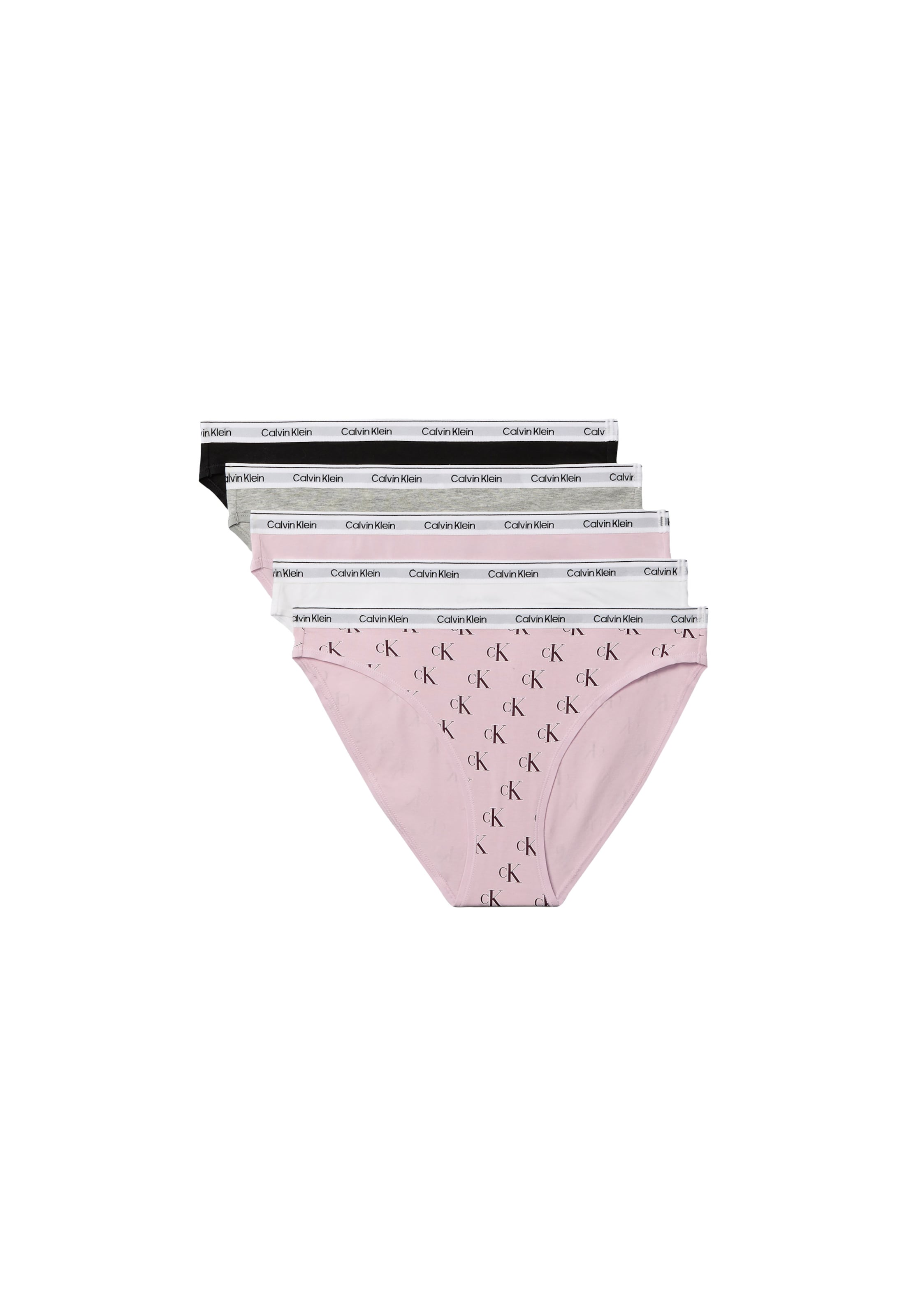 Calvin Klein Underwear Слип в сиво: отпред