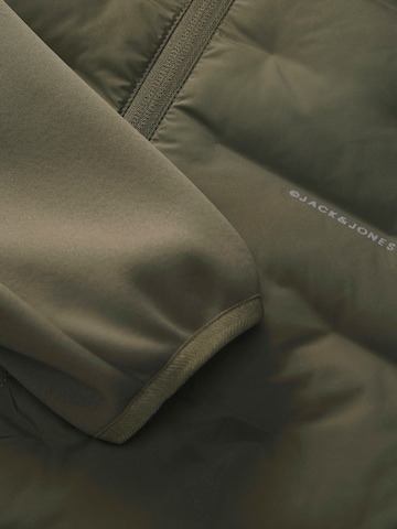 Jack & Jones Junior Between-Season Jacket 'JJEPERFECT' in Green