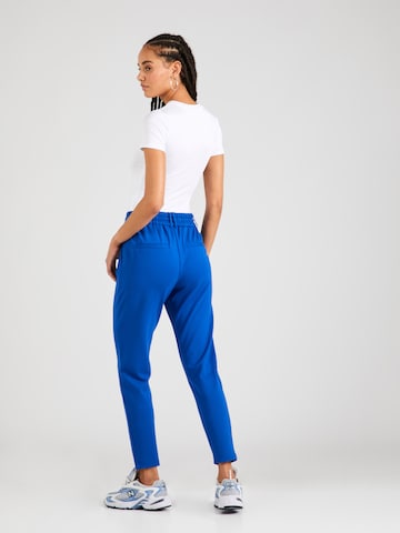 ONLY Slim fit Pleat-Front Pants 'Poptrash' in Blue