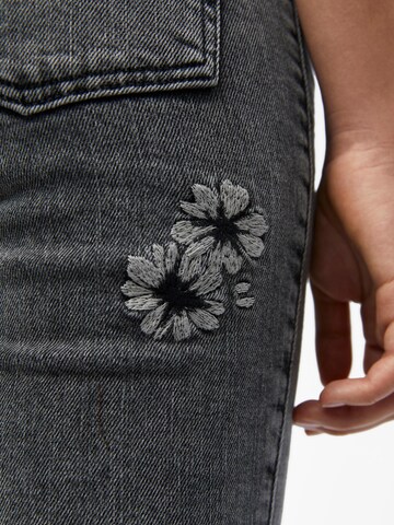 OBJECT Slimfit Jeans 'NAIA' in Zwart