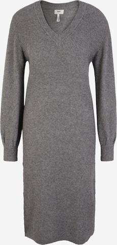 OBJECT Petite Knitted dress 'MALENA' in Grey: front