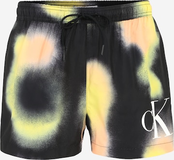 Calvin Klein Swimwear Plavecké šortky – mix barev: přední strana