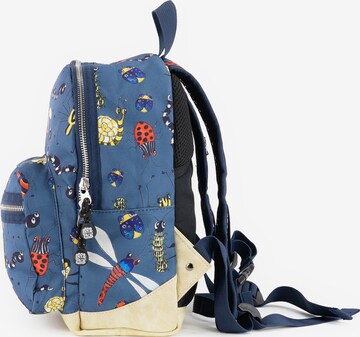 Pick & Pack Rucksack 'Insect' in Blau