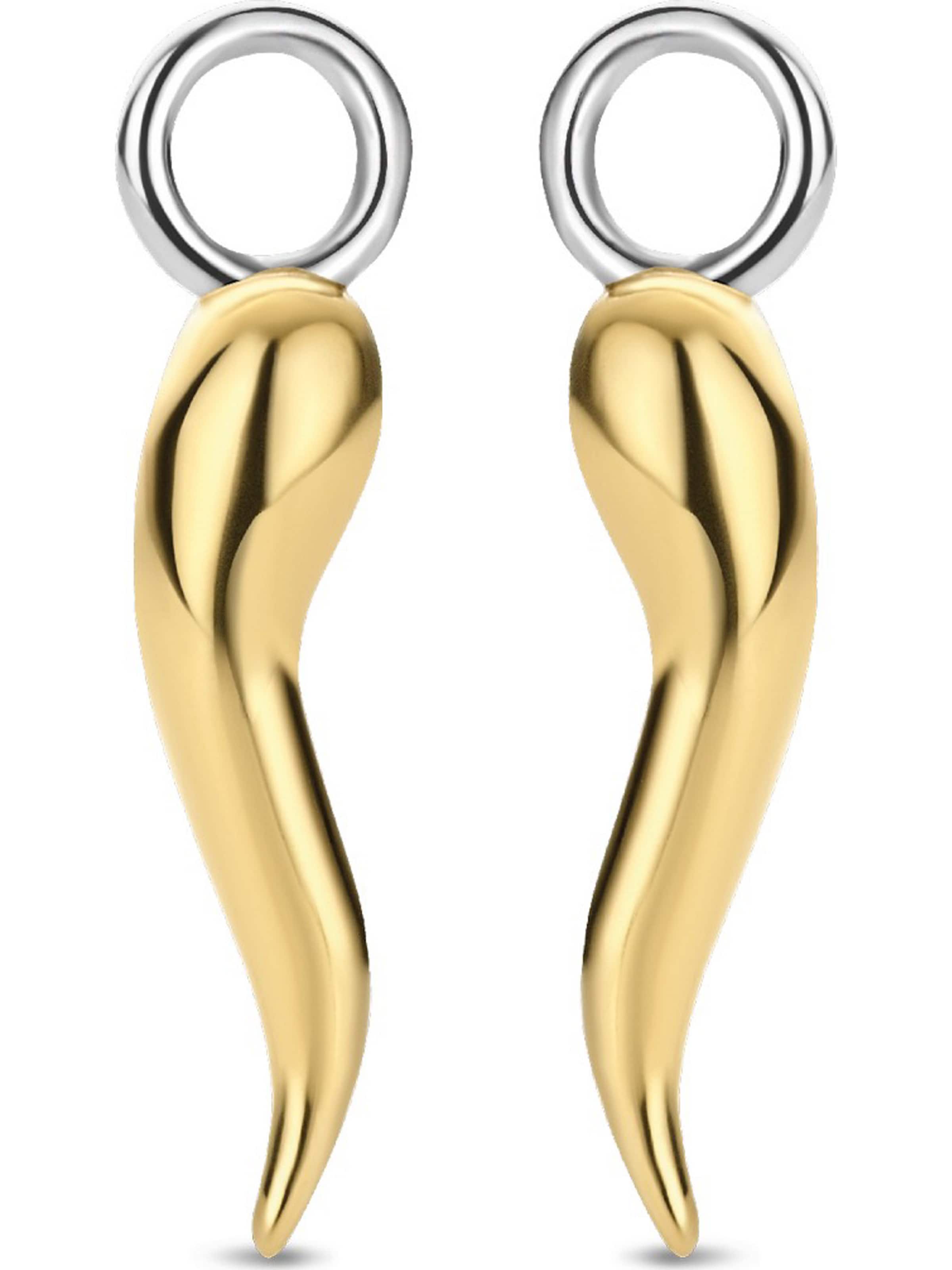 Ti Sento Milano Ohr Charms in Gold: Vorderseite