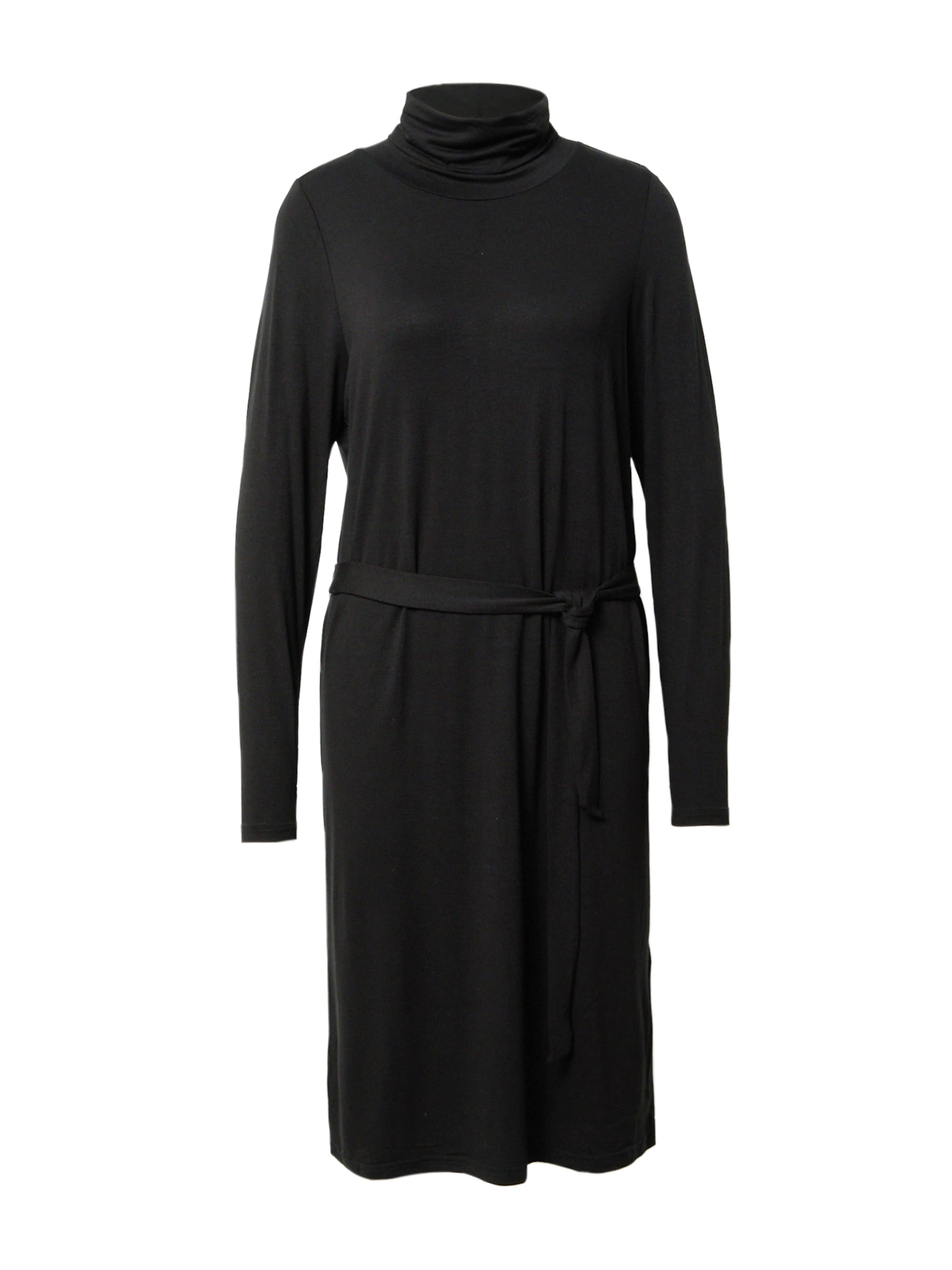 11 Project Strickkleid 'Ann' in Schwarz: Vorderseite