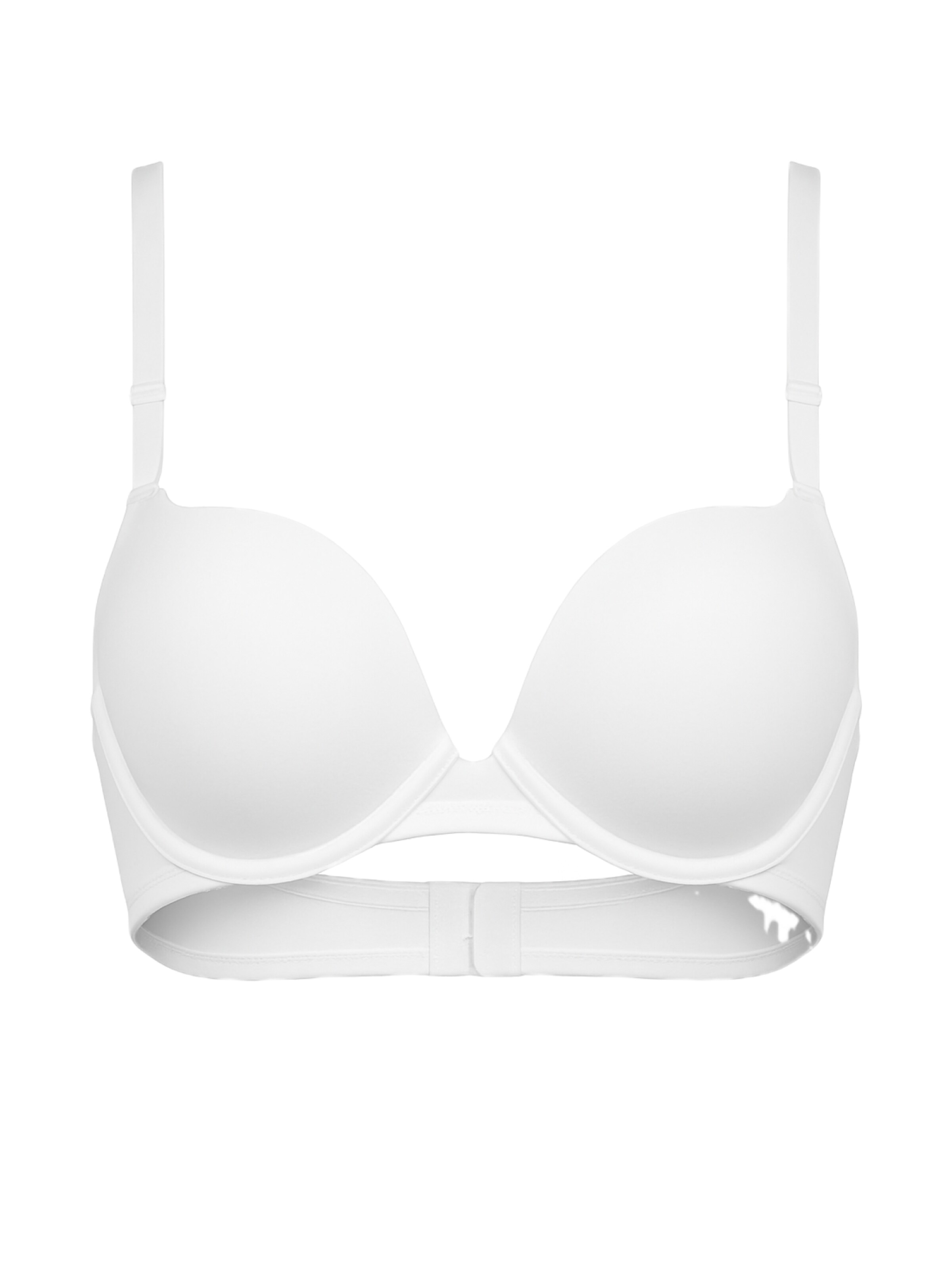 C&City T-shirt BH in Wit: voorkant