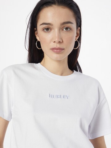 Hurley Koszulka funkcyjna w kolorze biały