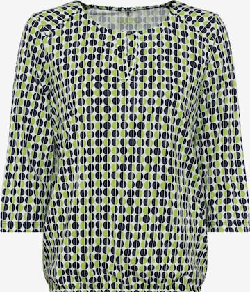 Olsen Shirt in Groen: voorkant