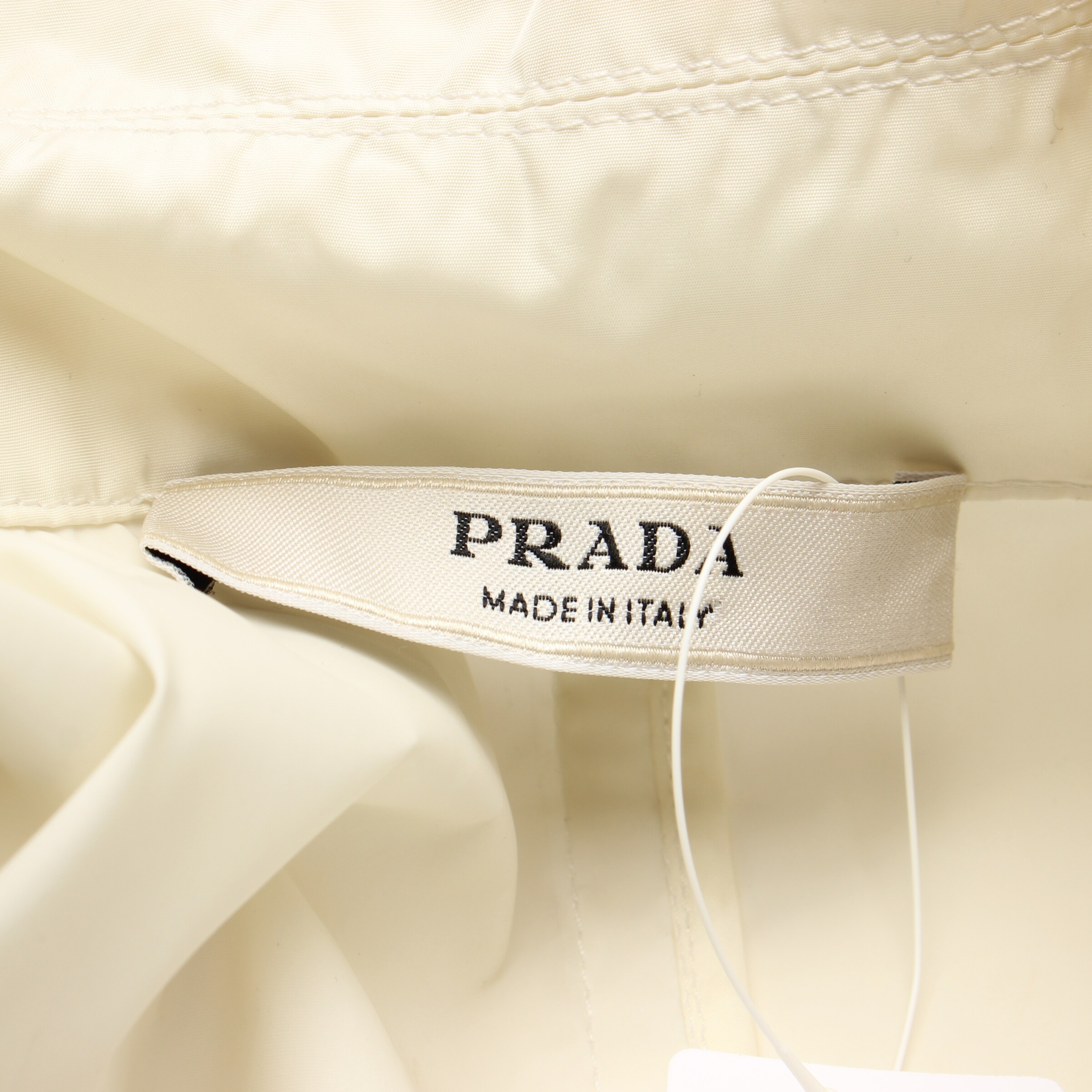 PRADA Jacket & Coat in M in White