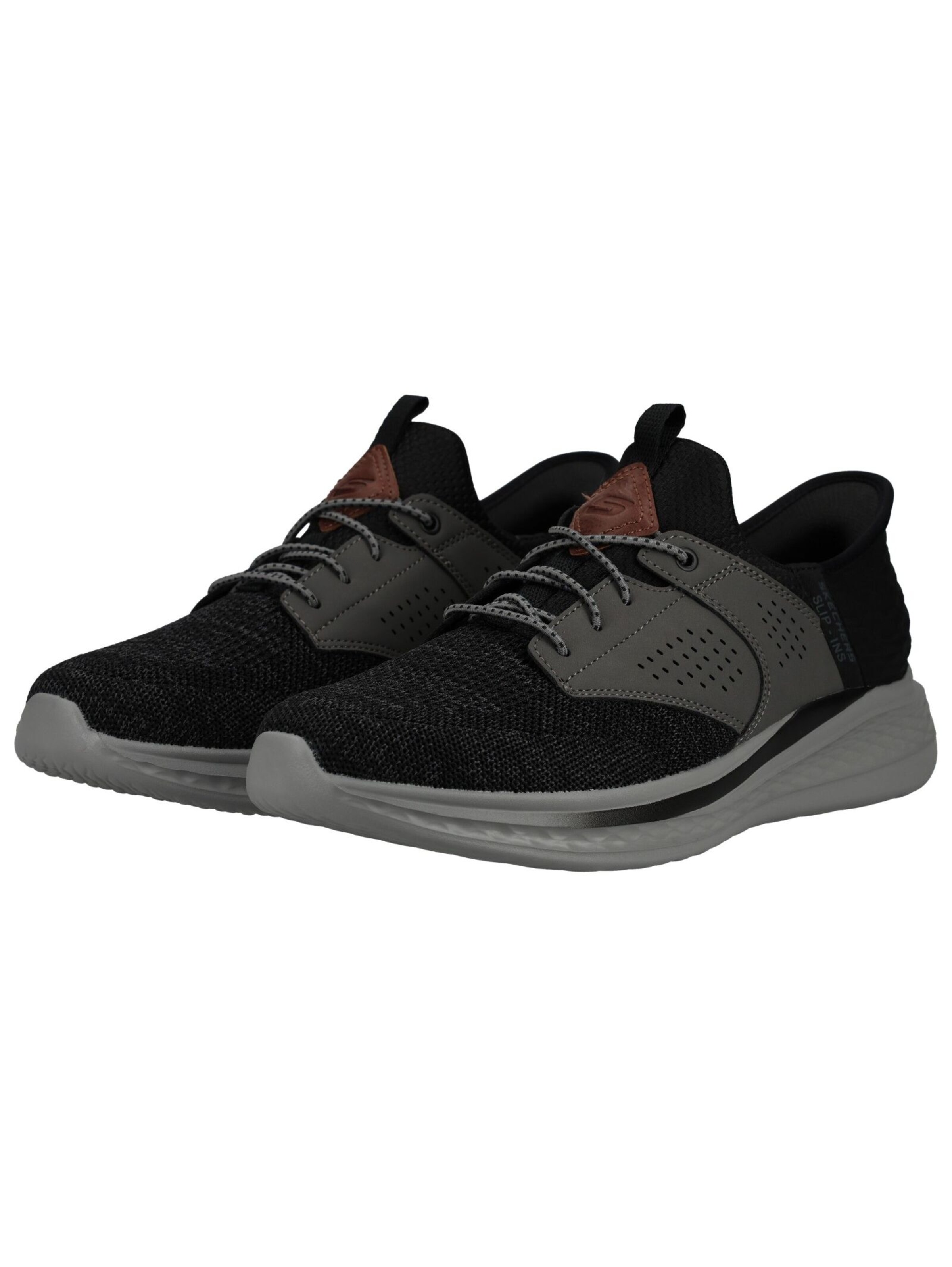 SKECHERS Slip-Ons in Black