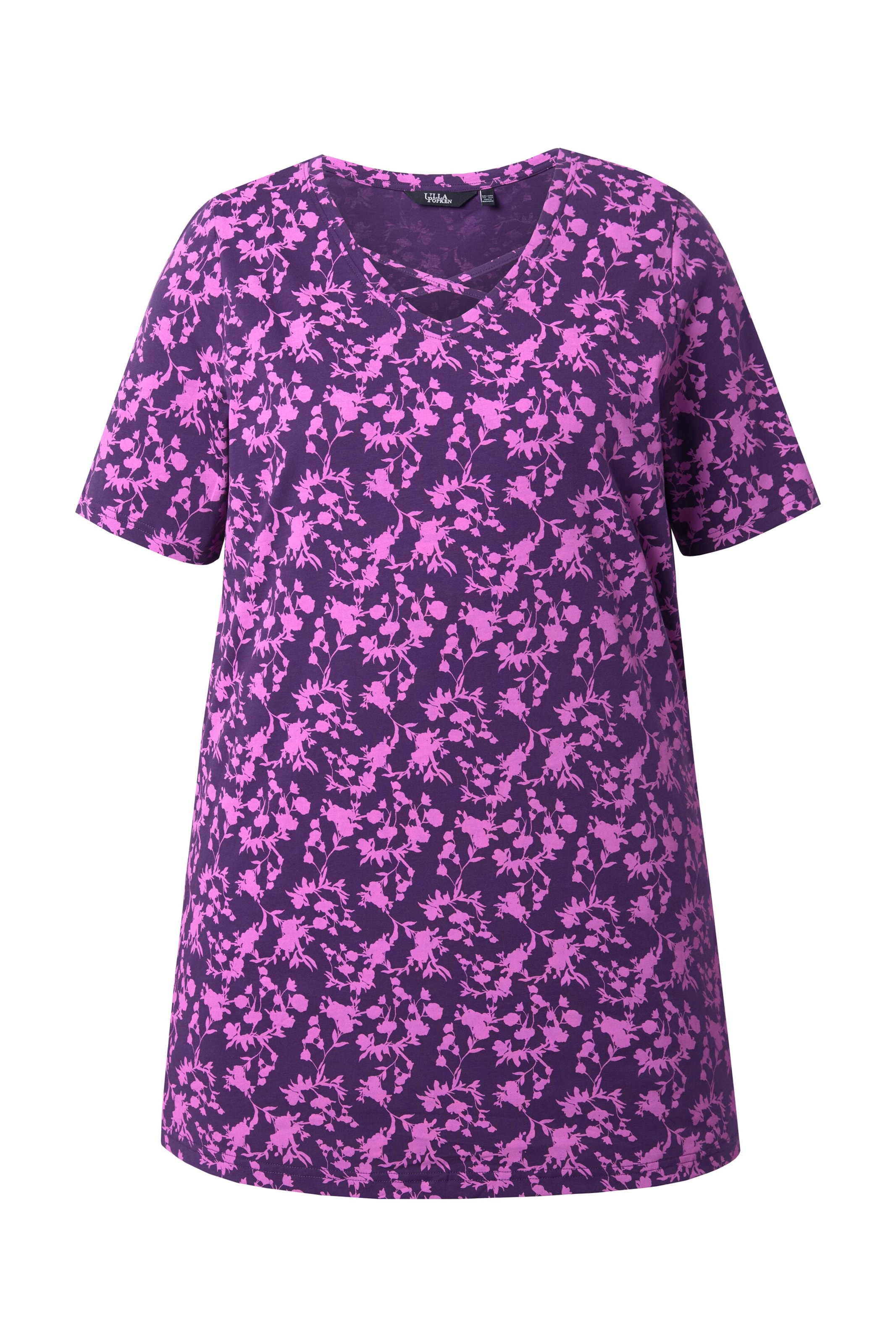Ulla Popken Shirt in Purple: front